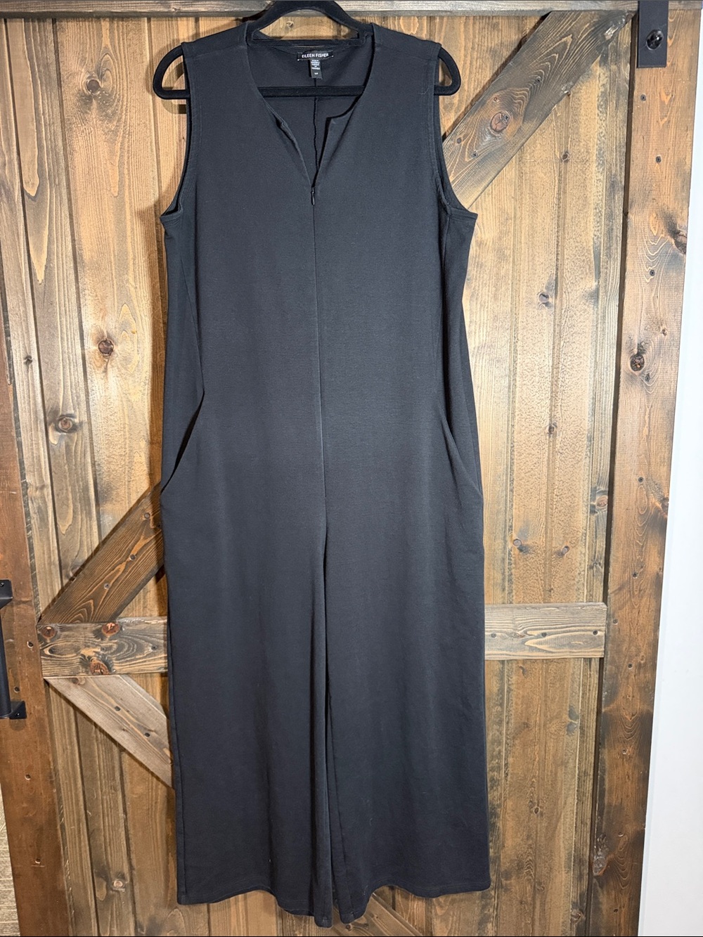 Eileen Fisher Organic Cotton Ponte Jumpsuit